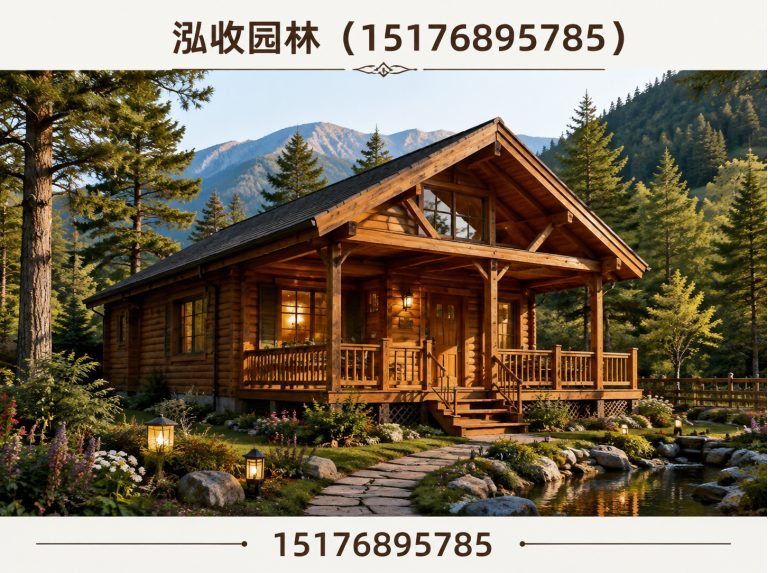 银川防腐木展示图